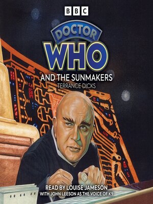 cover image of Doctor Who and the Sunmakers